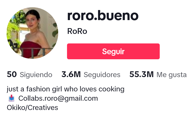 Roro, la famosa influencer la lía en el transporte internacional